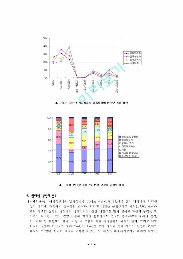 [교정복지론] 청소년 인터넷 중독 실태.hwp